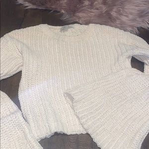 Cream sweater